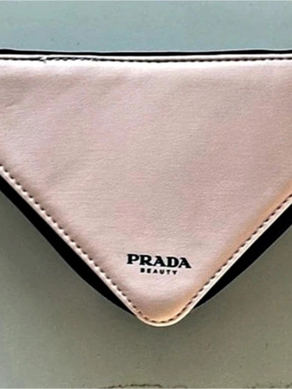 Prada Beauty Cosmetic Bags & Cases Pink Black Size One Size